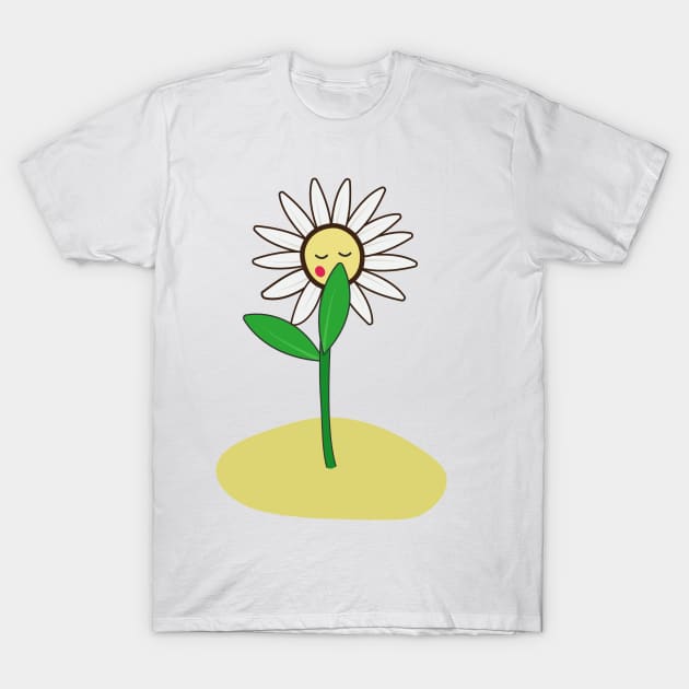 shy daisy T-Shirt by RandyArt